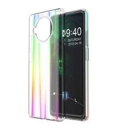 Силикон 3D Gradient Case Xiaomi Mi 10T Lite (Прозрачный)