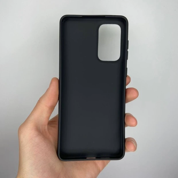 Силикон iNavi Color Samsung Galaxy A73 5G (2023) (Чёрный)
