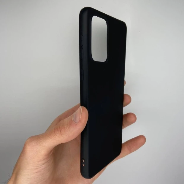 Силикон iNavi Color Samsung Galaxy A73 5G (2023) (Чёрный)