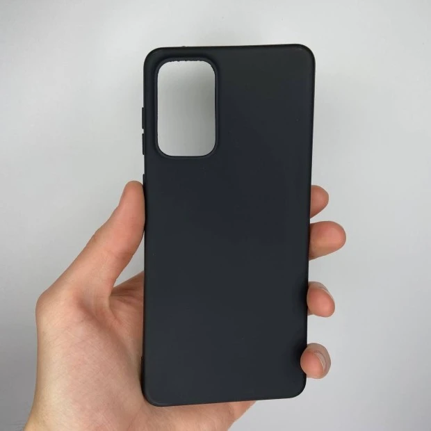 Силикон iNavi Color Samsung Galaxy A73 5G (2023) (Чёрный)