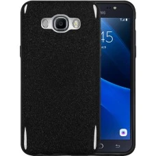 Силикон Glitter Samsung Galaxy J7 (2016) J710 (черный)