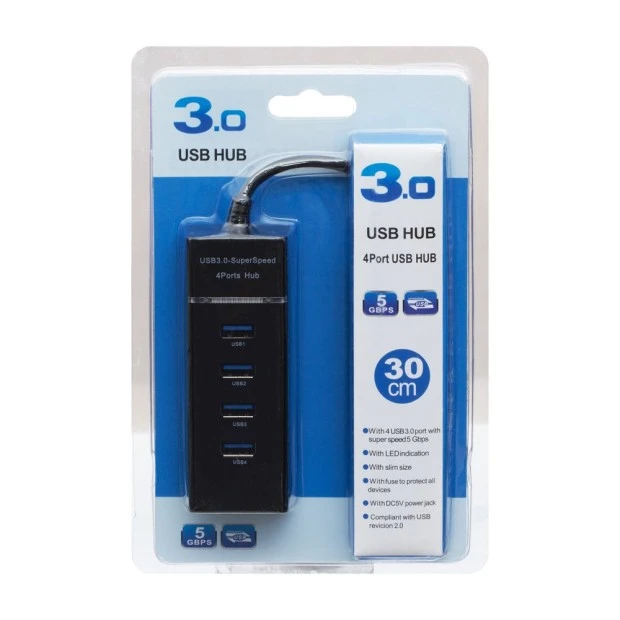Переходник USB HUB RS009 (4 порта)