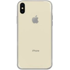 Силиконовый чехол Zefir Case Apple iPhone Xs Max (Бежевый)