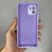 Силіконовий чохол Original 360 з логотипом для Xiaomi Redmi A2  /  A1 (ShutCam) (бузковий)