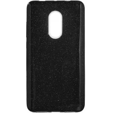 Силикон Glitter Xiaomi Redmi Note 4x (черный)