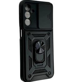 Броньований чохол Ring Serge Armor Case для Samsung Galaxy M34 5G (ShutCam) (Чор..