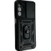 Броньований чохол Ring Serge Armor Case для Samsung Galaxy M34 5G (ShutCam) (Чорний)