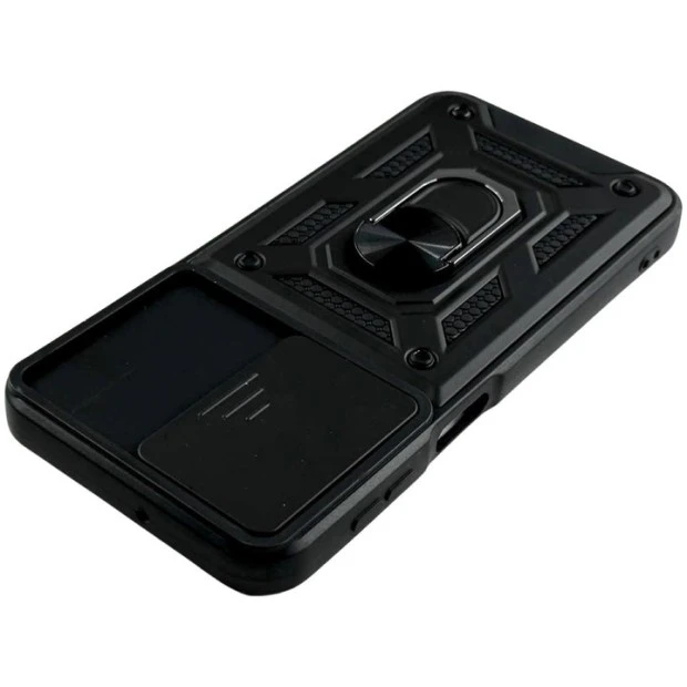 Броньований чохол Ring Serge Armor Case для Samsung Galaxy M34 5G (ShutCam) (Чорний)