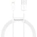 USB-кабель Baseus Superior 2.4A (0.25m) (Lightning) (Белый) CALYS-02 USB-кабель Baseus Superior 2.4A (0.25m) (Lightning) (Белый) CALYS-02