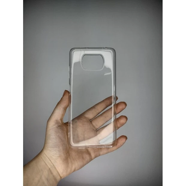 Силікон WS для Xiaomi Poco X3  /  Poco X3 Pro (Прозорий)
