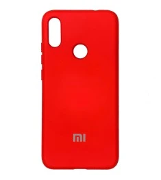 Силикон Original Case (HQ) Xiaomi Redmi Note 7 (Красный)