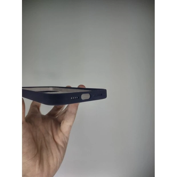 Силикон Original Round Case Apple iPhone 14 Pro Max (Eggplant)