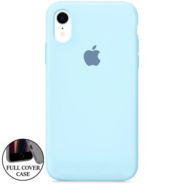 Силикон Original Round Case Apple iPhone XR (15) Lilac