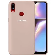 Силікон Original 360 Case Logo Samsung Galaxy A10 / M10 (2019) (пудровим)