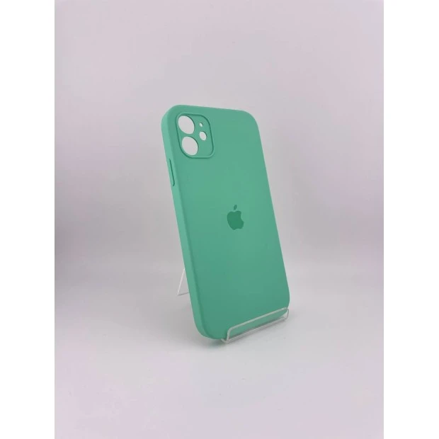 Силикон Original Square RoundCam Case Apple iPhone 11 (49) Aquamarine