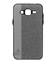 Силикон Inavi Samsung J500/J5 (2015) (серый)