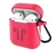 Чехол для наушников Full Silicone Case Apple AirPods (04) Rose Red Футляр для наушников Full Silicone Case Apple AirPods (04) Rose Red