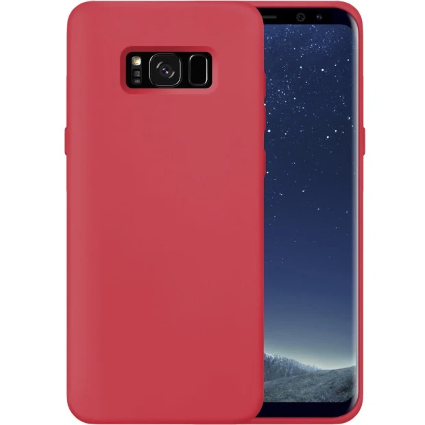 Силіконовий Original 360 чохол для Samsung Galaxy S8 (Полуничний)