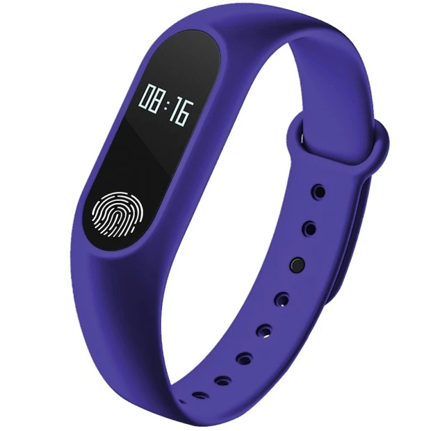 Ремешок Original Design Xiaomi Mi Band 2 (Тёмно-фиолетовый)