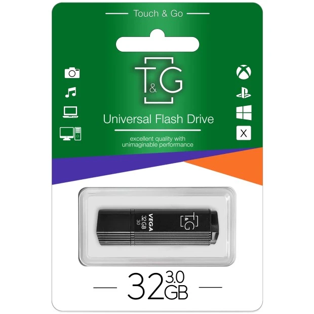 USB 3.0 флеш-накопитель Touch & Go 121 Vega Series 32Gb