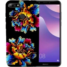Силиконовый чехол iNavi Gallery Huawei Y7 (2018) (10)
