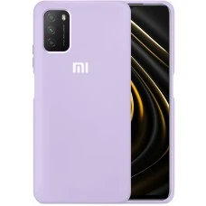 Силікон Original 360 Case Logo Xiaomi Poco M3 (Фіалковий)