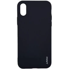 Силикон iNavi Color iPhone X / XS (черный)