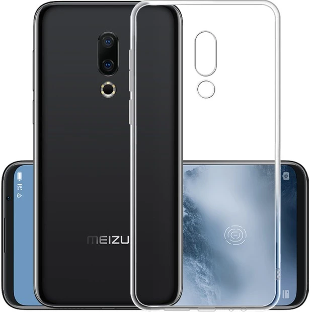 Силиконовый чехол WS Meizu M16th (прозрачный)