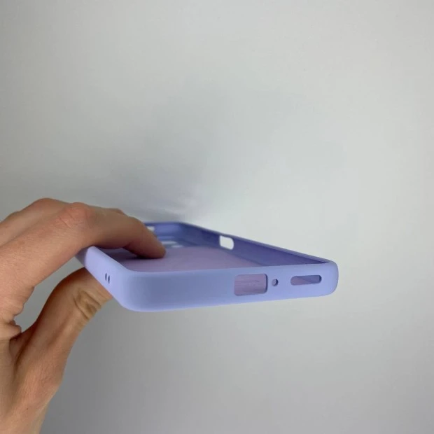 Силіконовий оригінальний 360-чохол для Xiaomi Redmi Note 11 Pro Plus 5G (ShutCam) (Фіалковий)