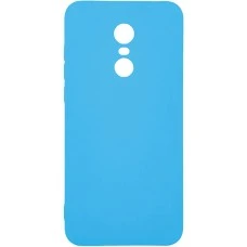 Силіконовий чохол iNavi Color для Xiaomi Redmi 5 (блакитний)