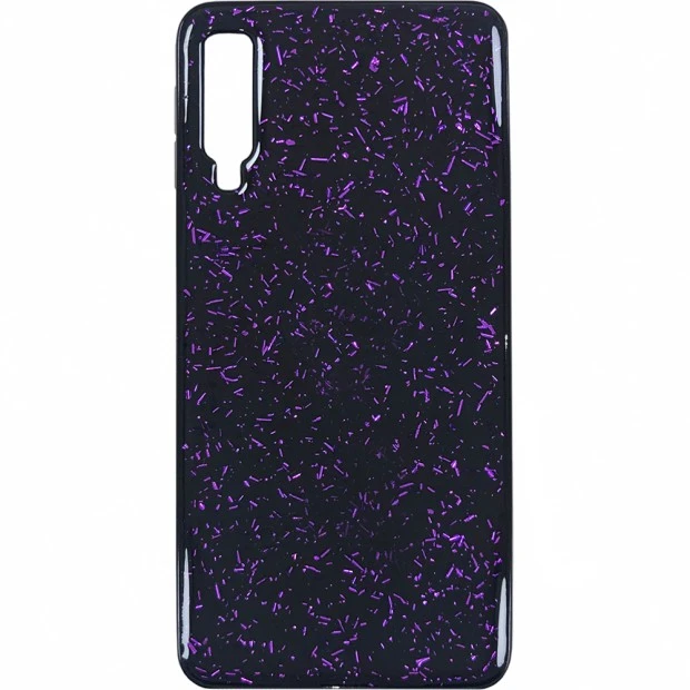 Накладка Confetti Samsung Galaxy A7 (2018) A750 (Фиолетовый)