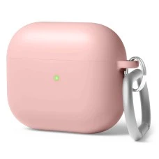 Чехол для наушников Full Silicone Case Apple AirPods 3 (14) Pink