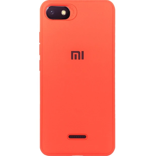 Силиконовый чехол Junket Case Xiaomi Redmi 6a (Красный)