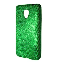 Силикон Glitter Meizu M2 Mini (зеленый)