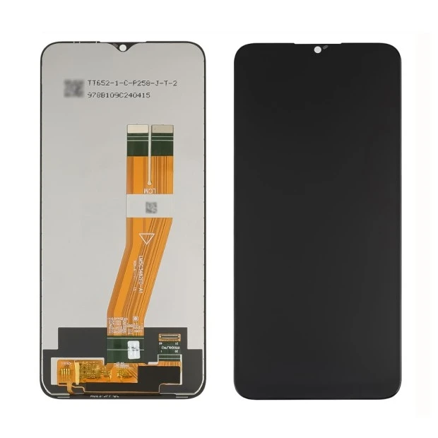 Дисплей для Samsung A035F Galaxy A03 (2022) с чёрным тачскрином Service Pack