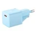 Зарядний пристрій Baseus GaN5 20W (1 Type-C) (Блакитний) CCGN050103 Зарядний пристрій Baseus GaN5 20W (1 Type-C) (Блакитний) CCGN050103