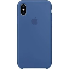 Чехол Silicone Case Apple iPhone XS Max (Delft Blue)
