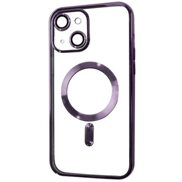 Чохол UMKU Shining з MagSafe для Apple iPhone 13 (Аметист)