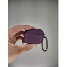 Чехол для наушников Full Silicone Case with Microfiber Apple AirPods Pro 2 (Dark Grape)