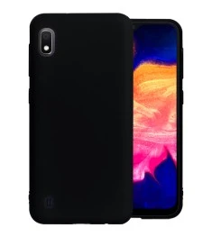 Силіконовий графітовий чохол для Samsung Galaxy A10 (2019) (чорний)