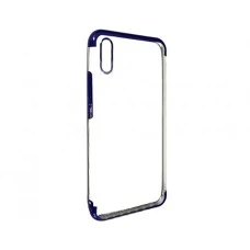 Силиконовый чехол UMKU Line Huawei P30 (Синий)