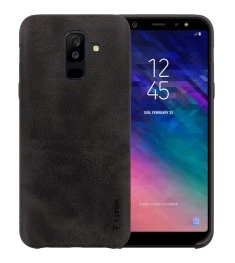 Силикон T-Phox Vintage Samsung Galaxy A6 Plus (2018) A605 (Коричневый)