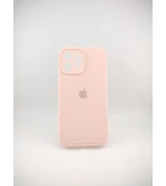 Силіконовий оригінальний чохол RoundCam для Apple iPhone 13 Pro Max (Chalk Pink)..