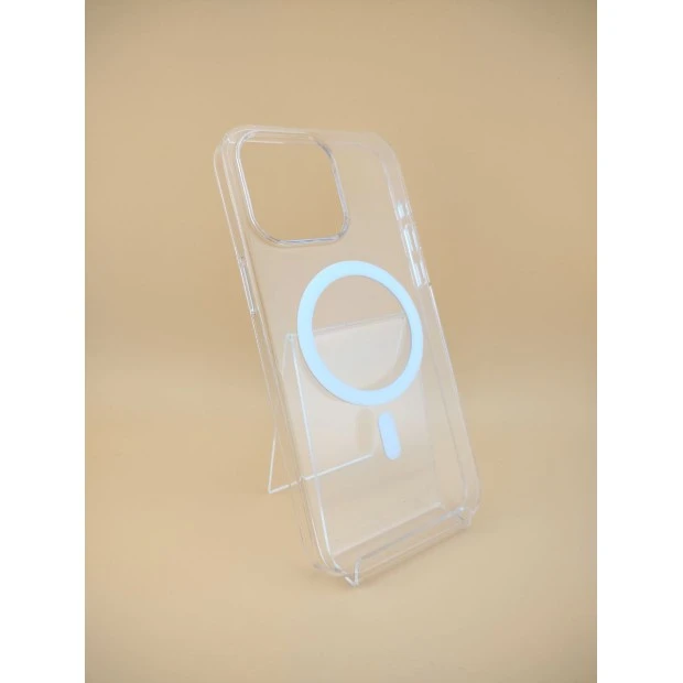 Чохол Clear Case Premium with MagSafe для Apple iPhone 15 Pro Max (Прозорий)