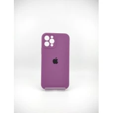 Силіконовий оригінальний чохол RoundCam для Apple iPhone 12 Pro (28) Brinjal