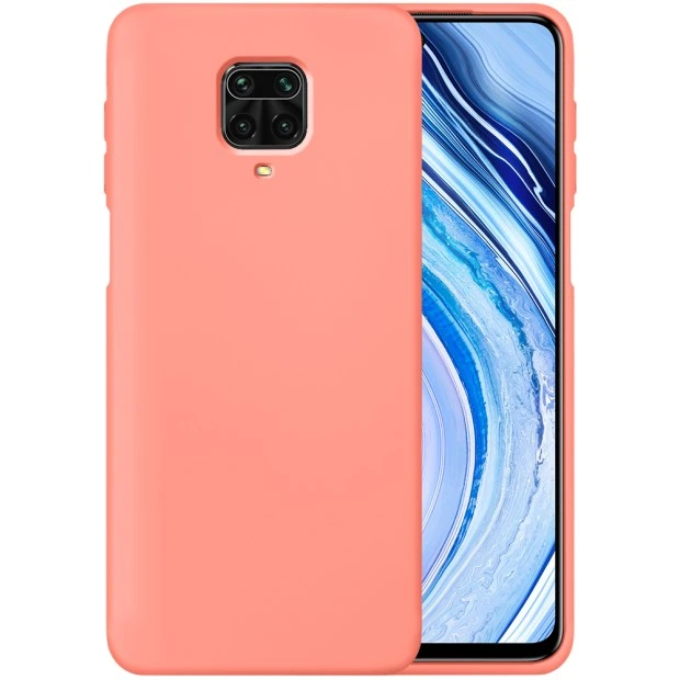 Cиликон Original 360 Case Redmi Note 9S / Note 9 Pro (Розовый)