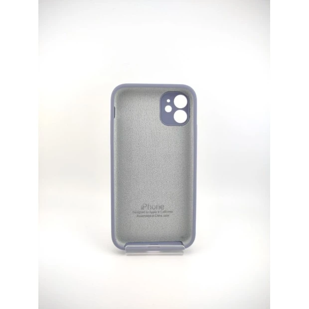 Силіконовий чохол Original Square RoundCam для Apple iPhone 11 (42) Shadow Blue