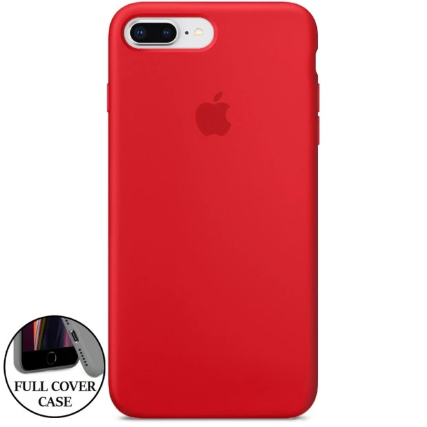 Силикон Original Round Case Apple iPhone 7 Plus / 8 Plus (05) Product RED