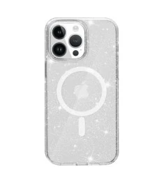 Blueo Crystal Pro Drop Resistance MagSafe Case for Apple iPhone 15 Pro Max (Glit..