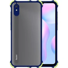 Чехол Armor Frame Xiaomi Redmi 9A (Тёмно-синий)